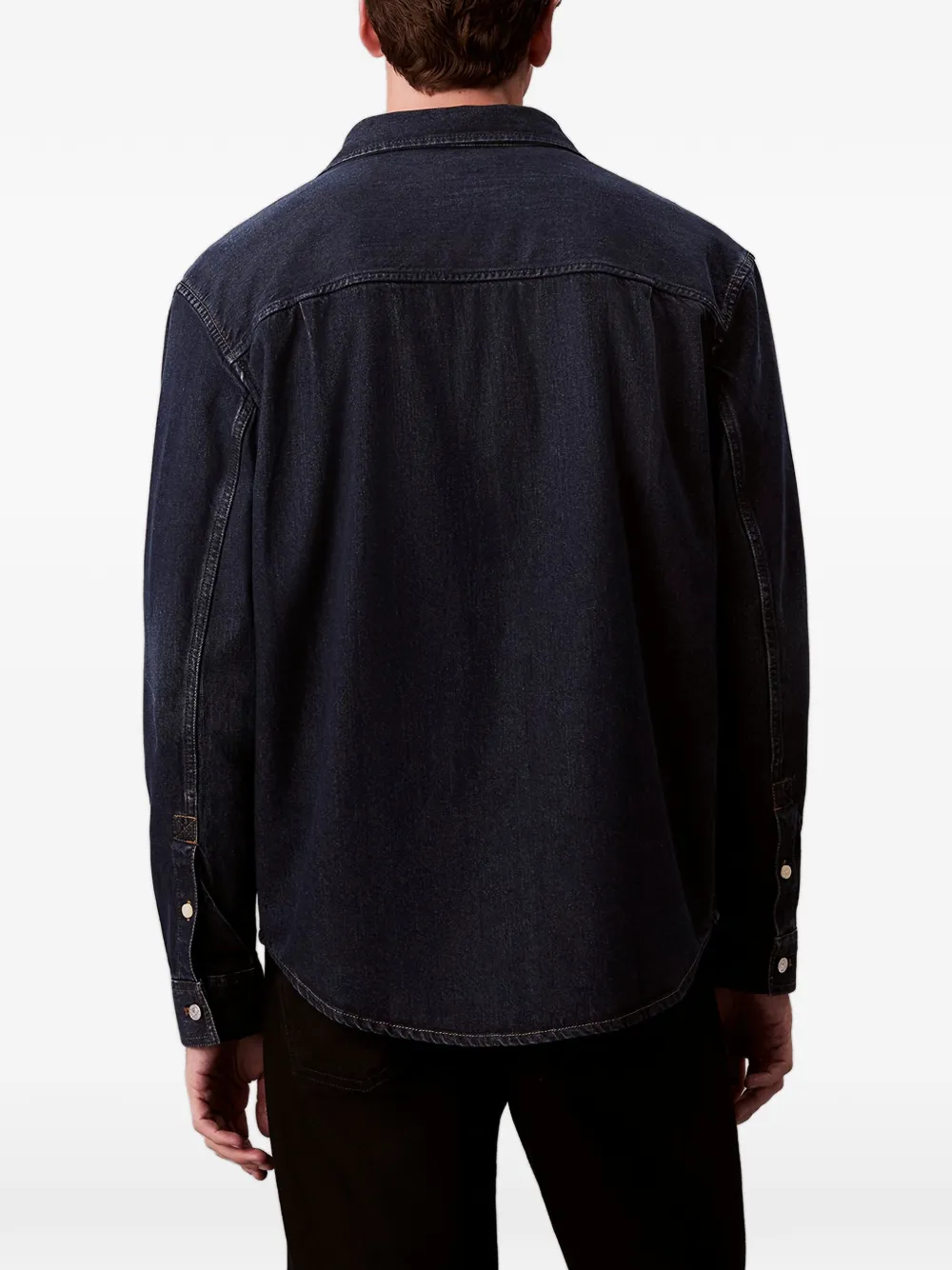  Calvin Klein Flap-pocket Overshirt - Blue 