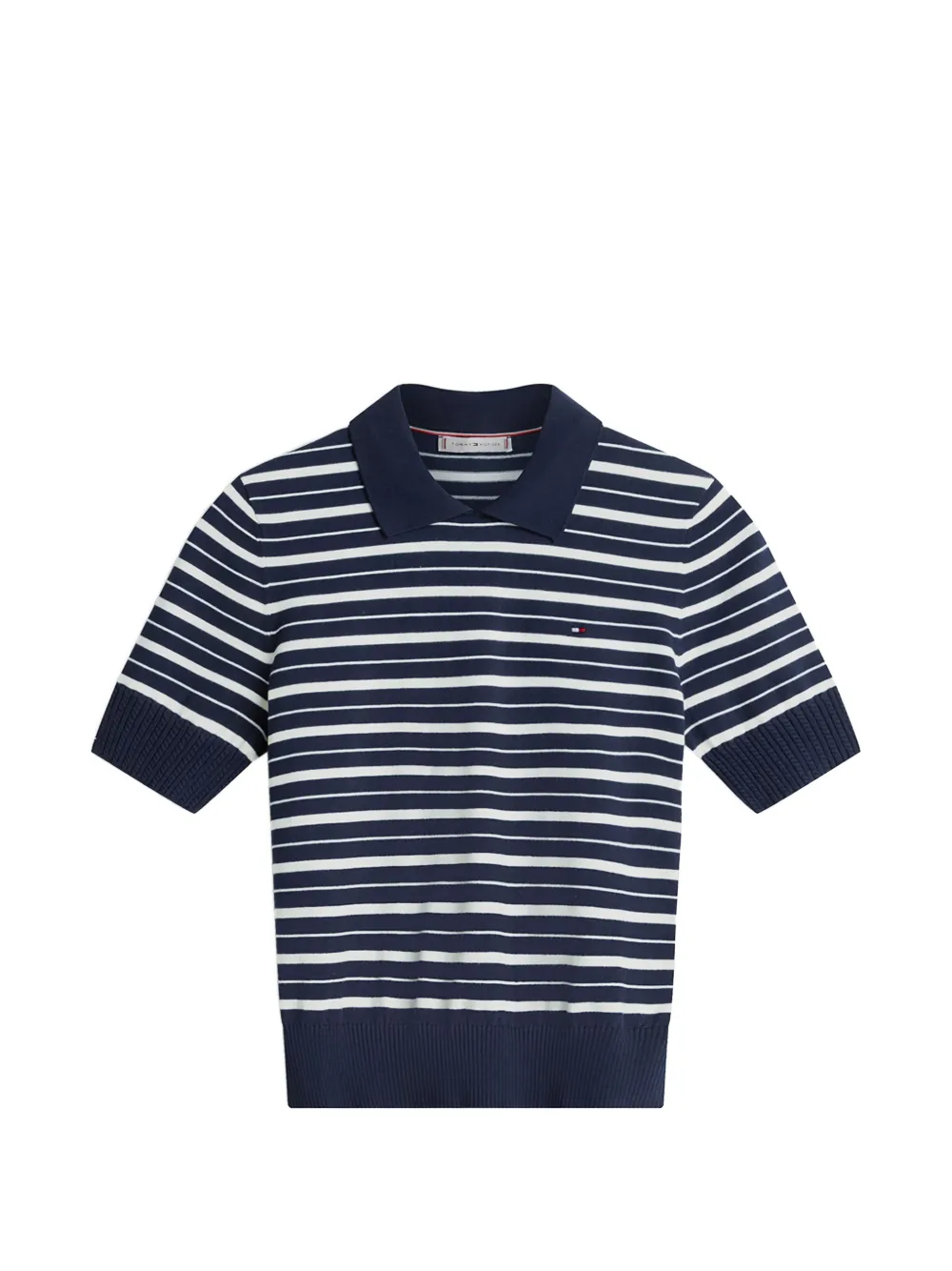 Tommy Hilfiger striped-pattern top - Blu