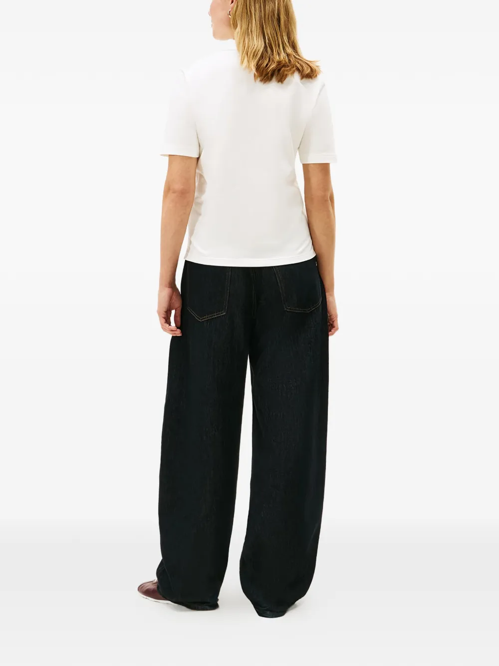 Tommy Hilfiger Polotop met korte mouwen en kraag Wit