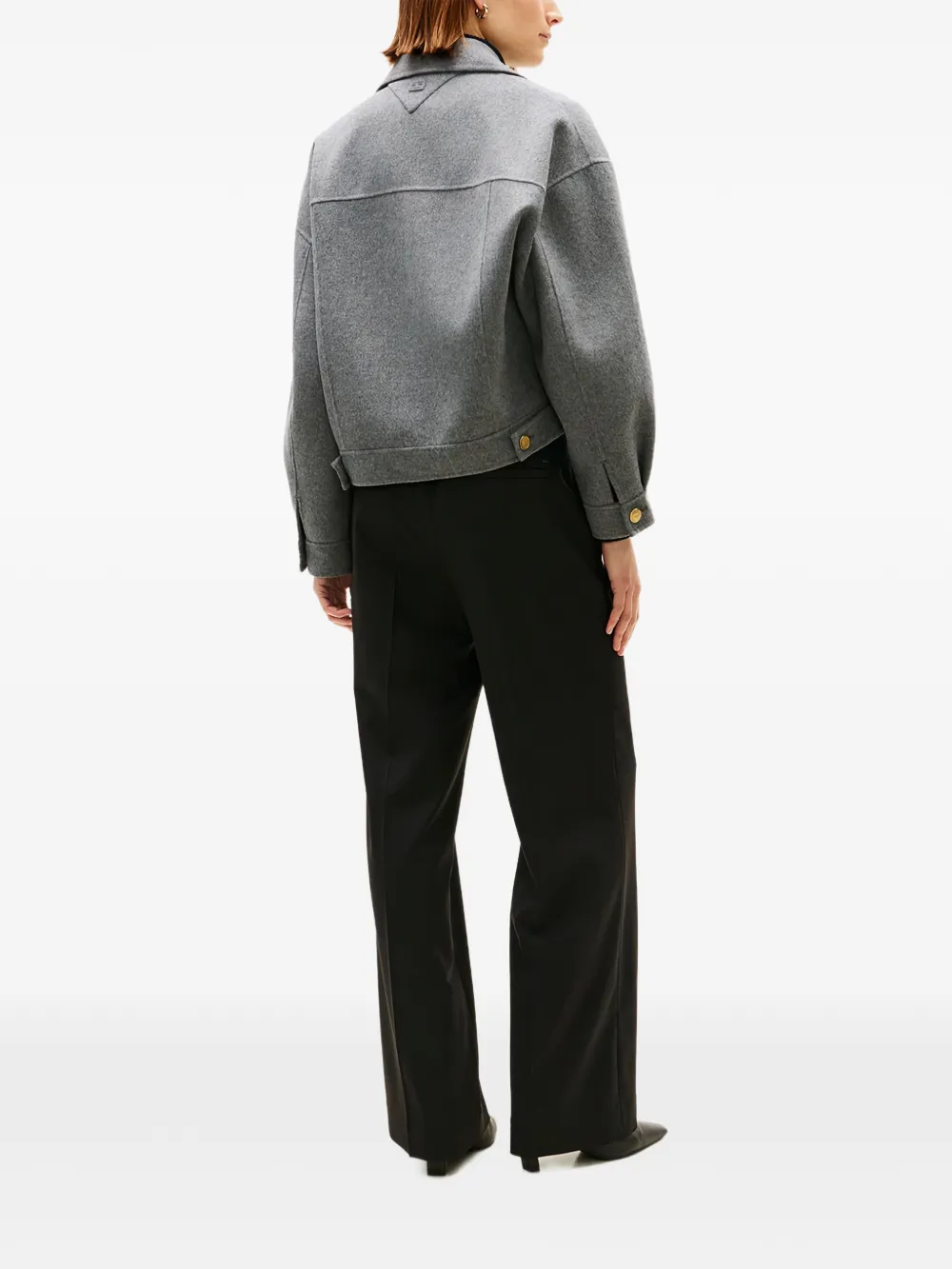  Tommy Hilfiger Double-breasted Coat - Grey 
