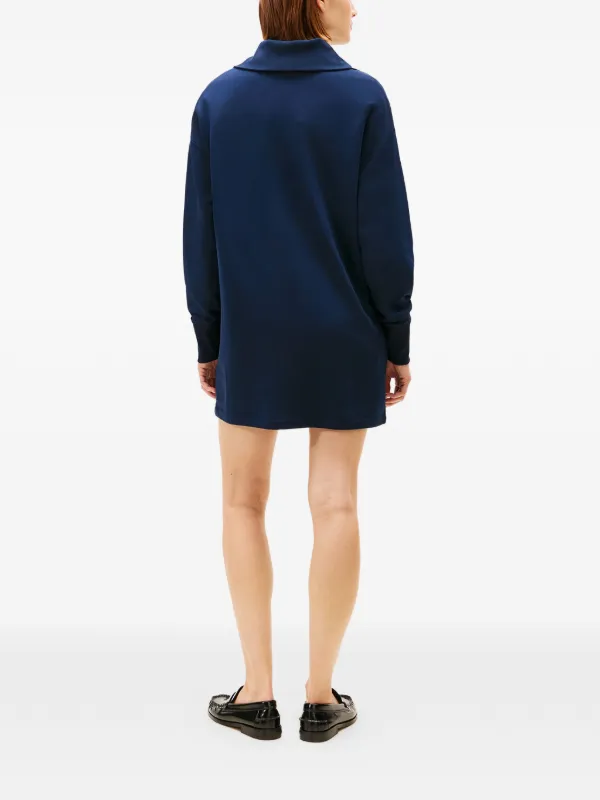 tommy hilfiger long sleeve sweater dress Tommy Hilfiger Women's Cable Knit Sweater Dress - Red