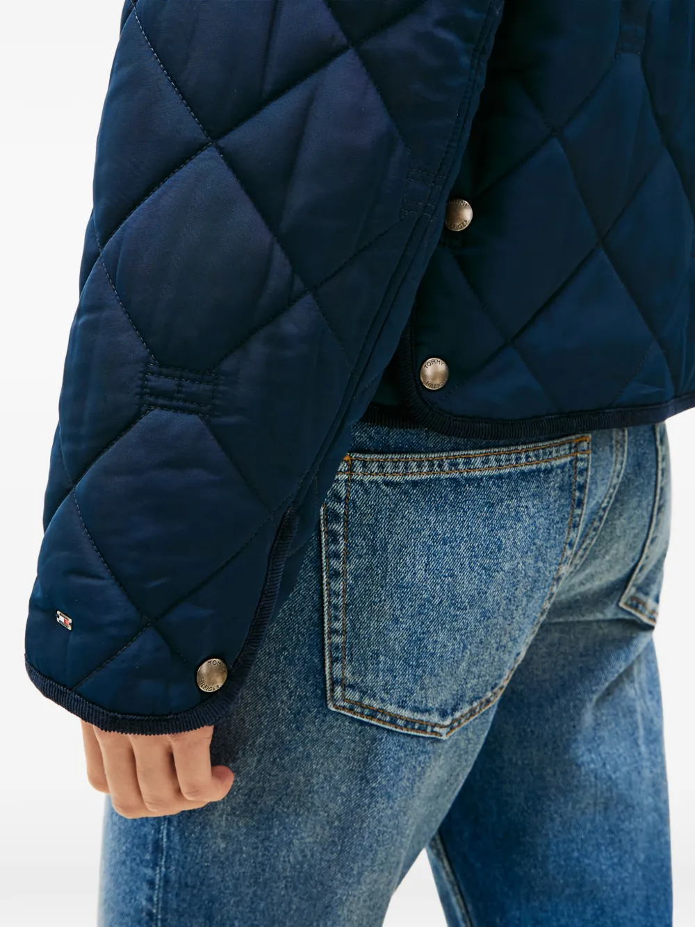 padded quilted jacket