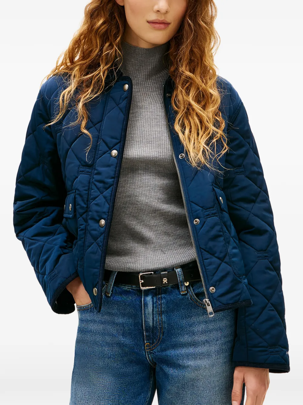 padded quilted jacket