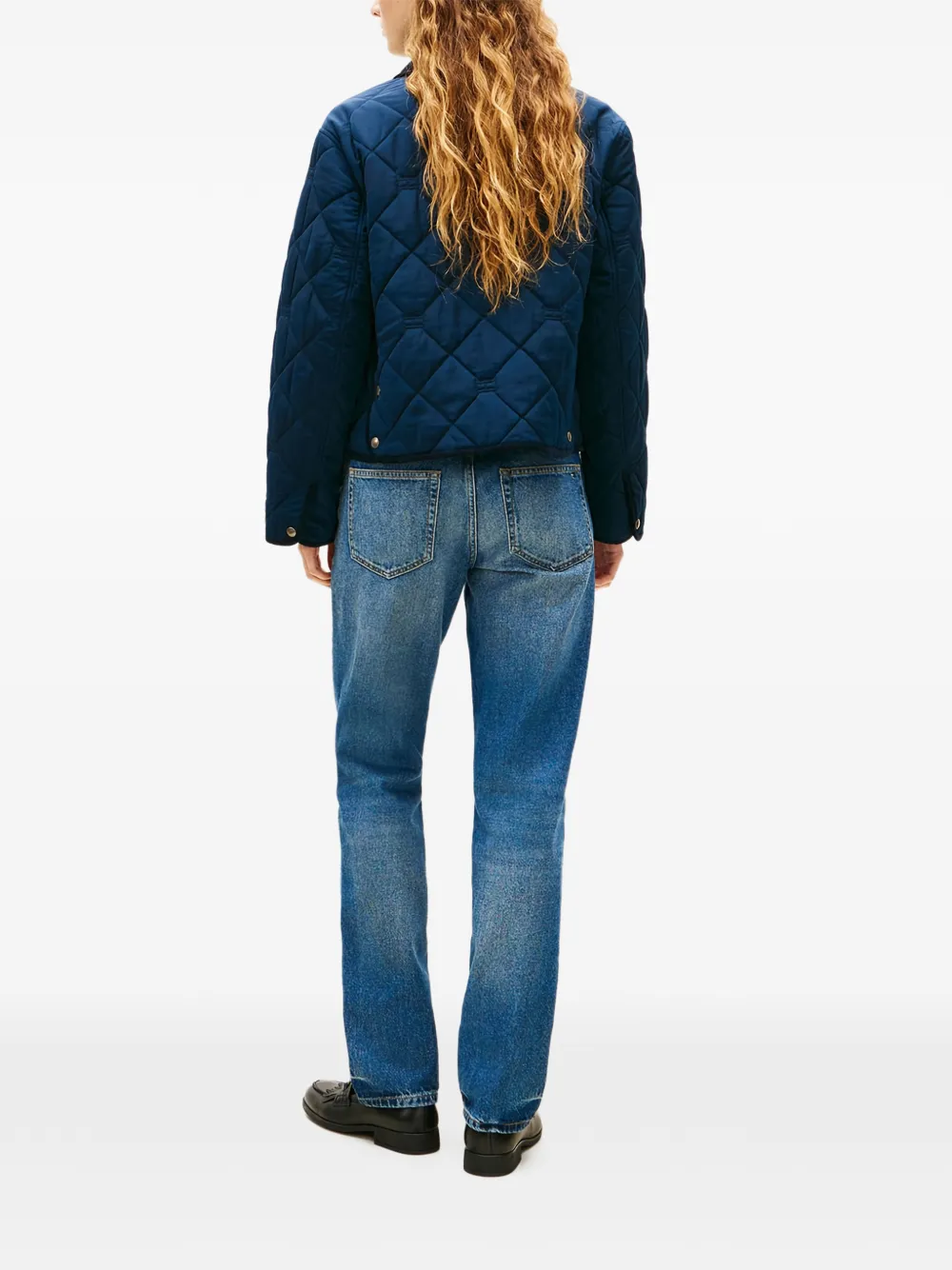 padded quilted jacket