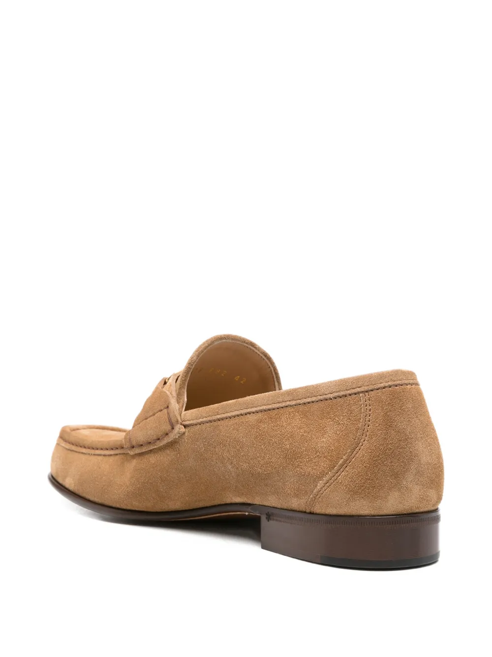 Valentino Garavani Loafers met logoplakkaat Beige