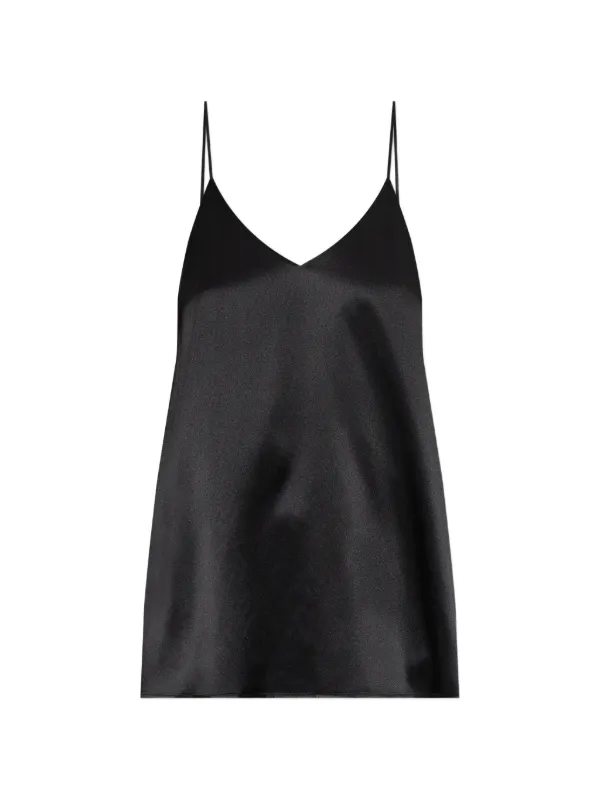 Lisa Yang V-neck Camisole Top in Black