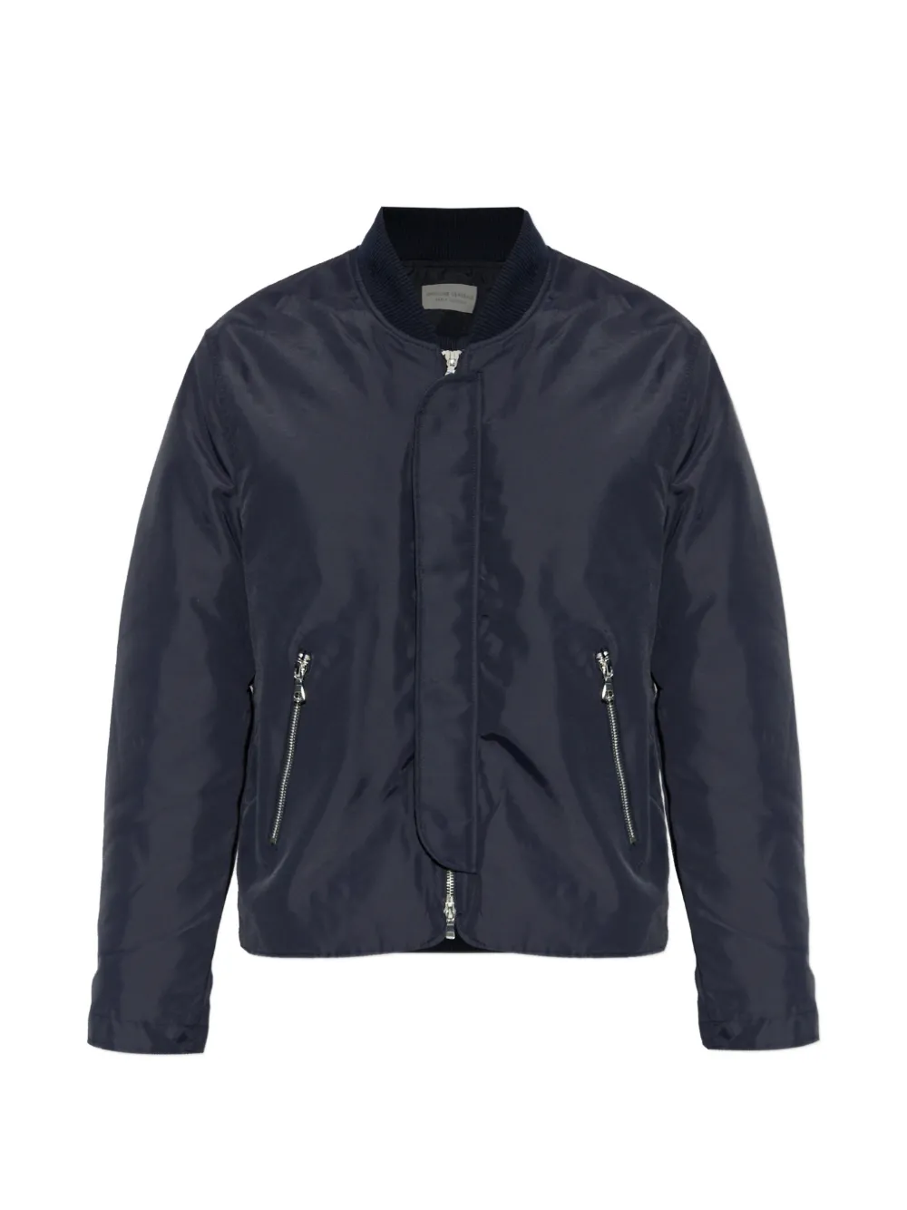Officine Generale zip-fastening bomber jacket - Blu