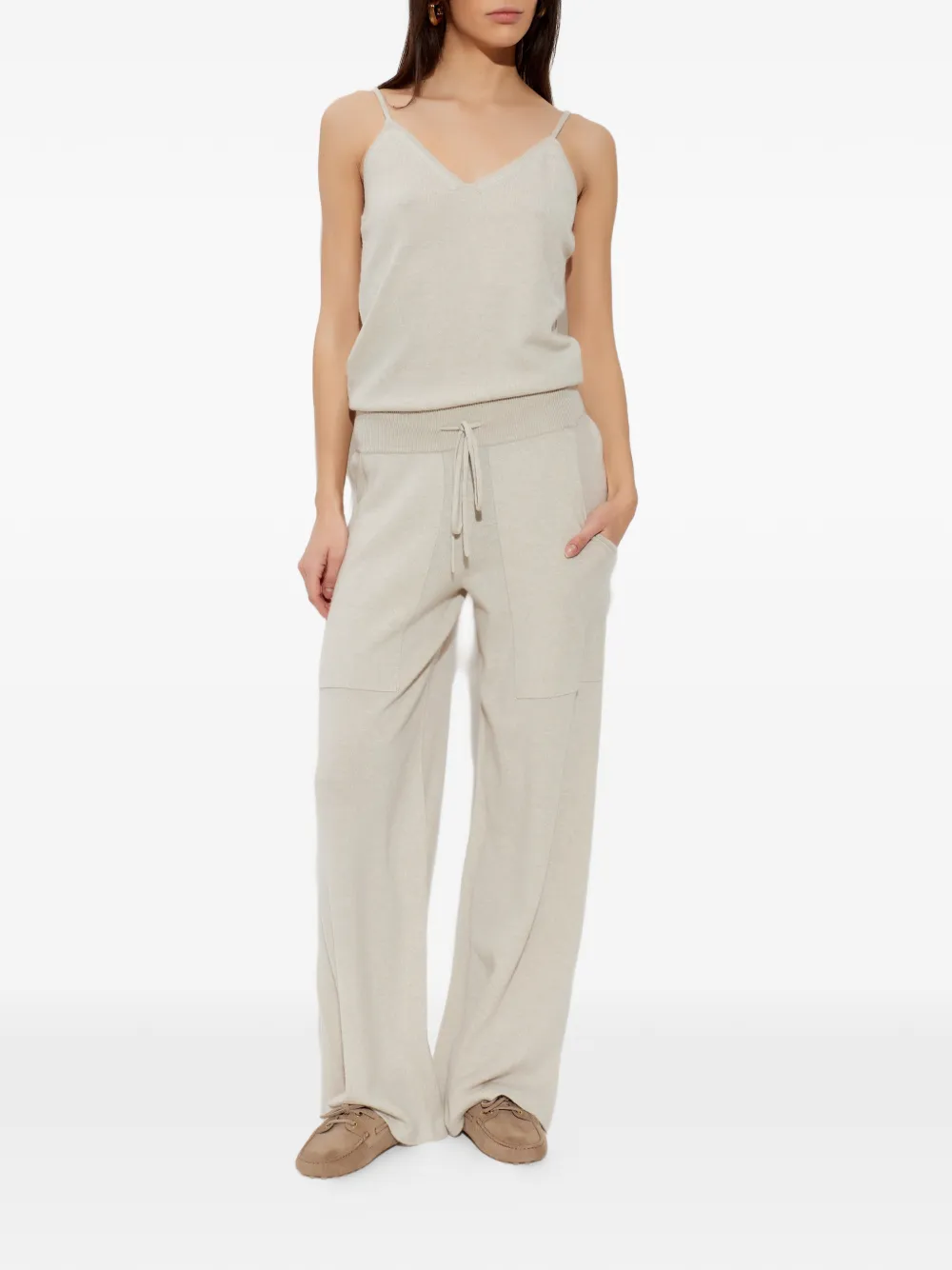 V-Neck Strap Top