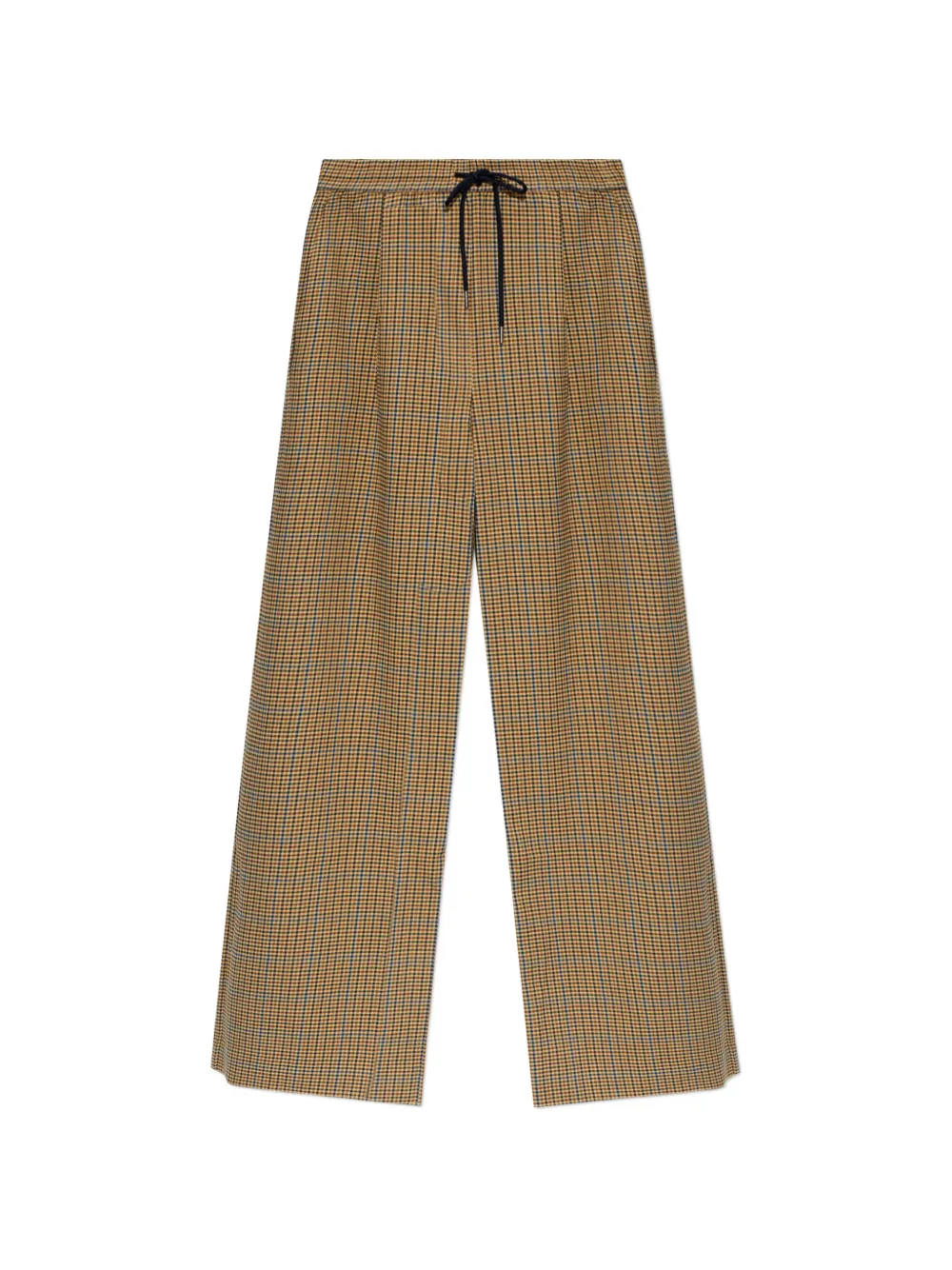 Gestuz GZchicca check palazzo pants - Marrone