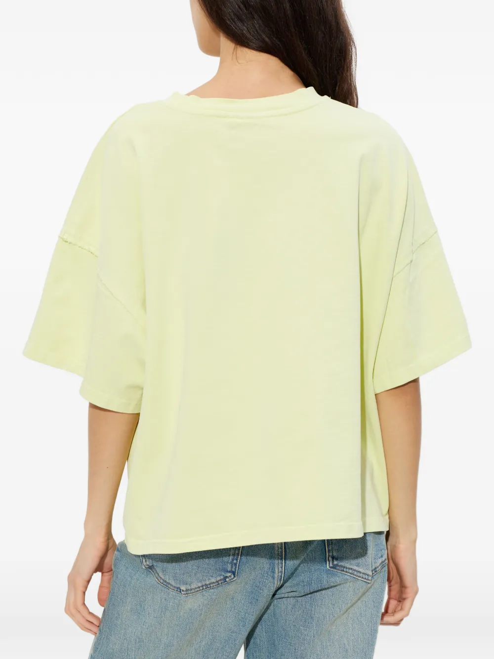 Gestuz T-shirt met ronde hals Groen