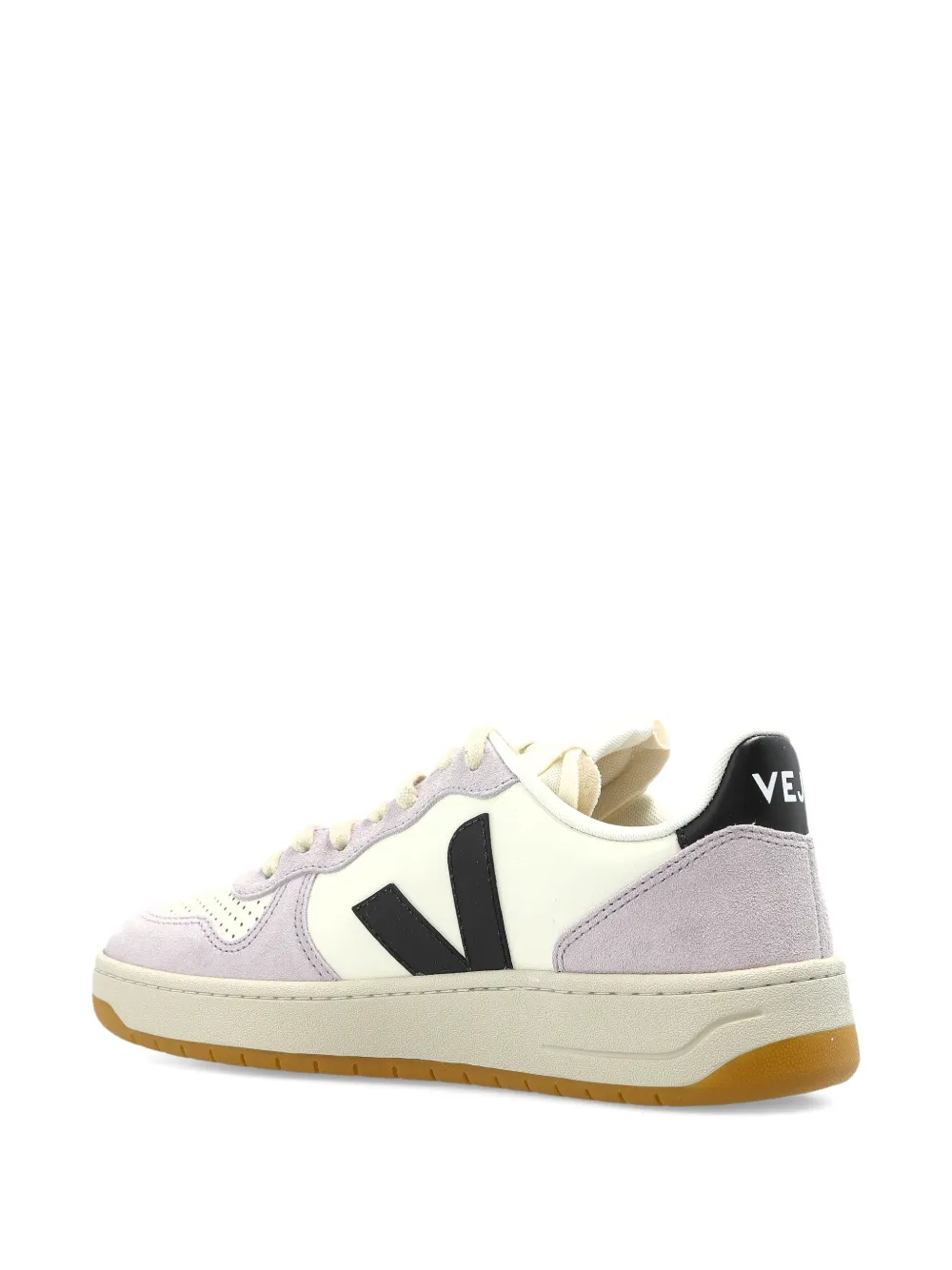 VEJA V-10 sneakers met vlakken Wit
