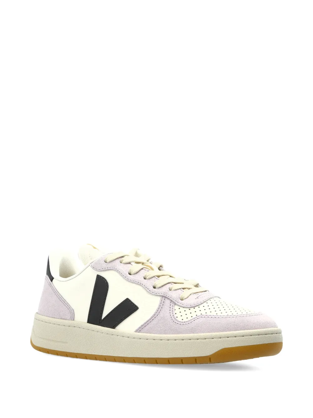 VEJA V-10 sneakers met vlakken Wit