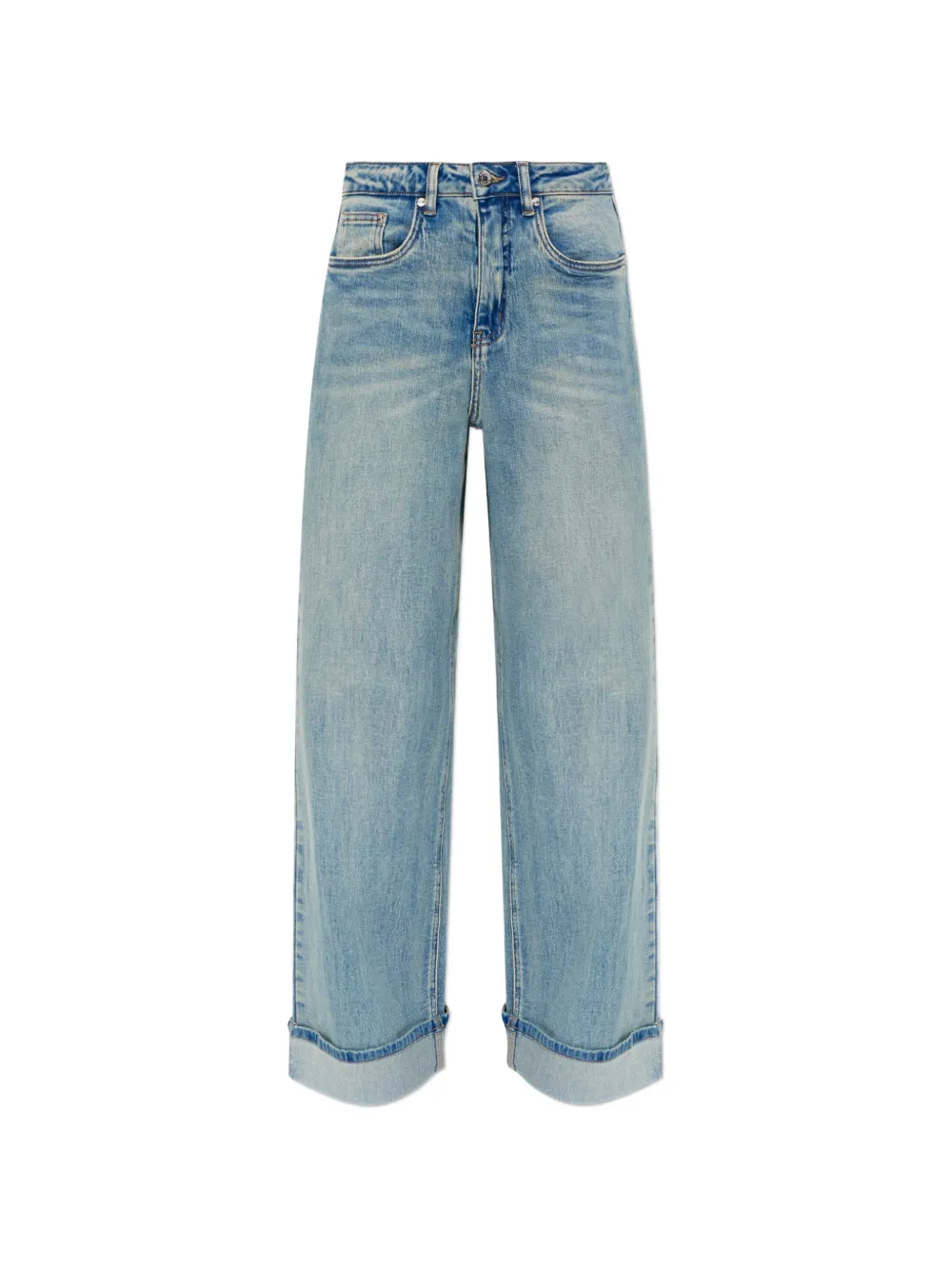 Gestuz cuffed denim jeans - Blu