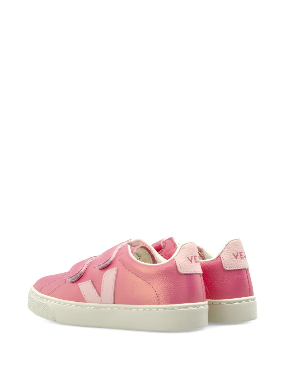 VEJA Kids touch-strap sneakers Roze