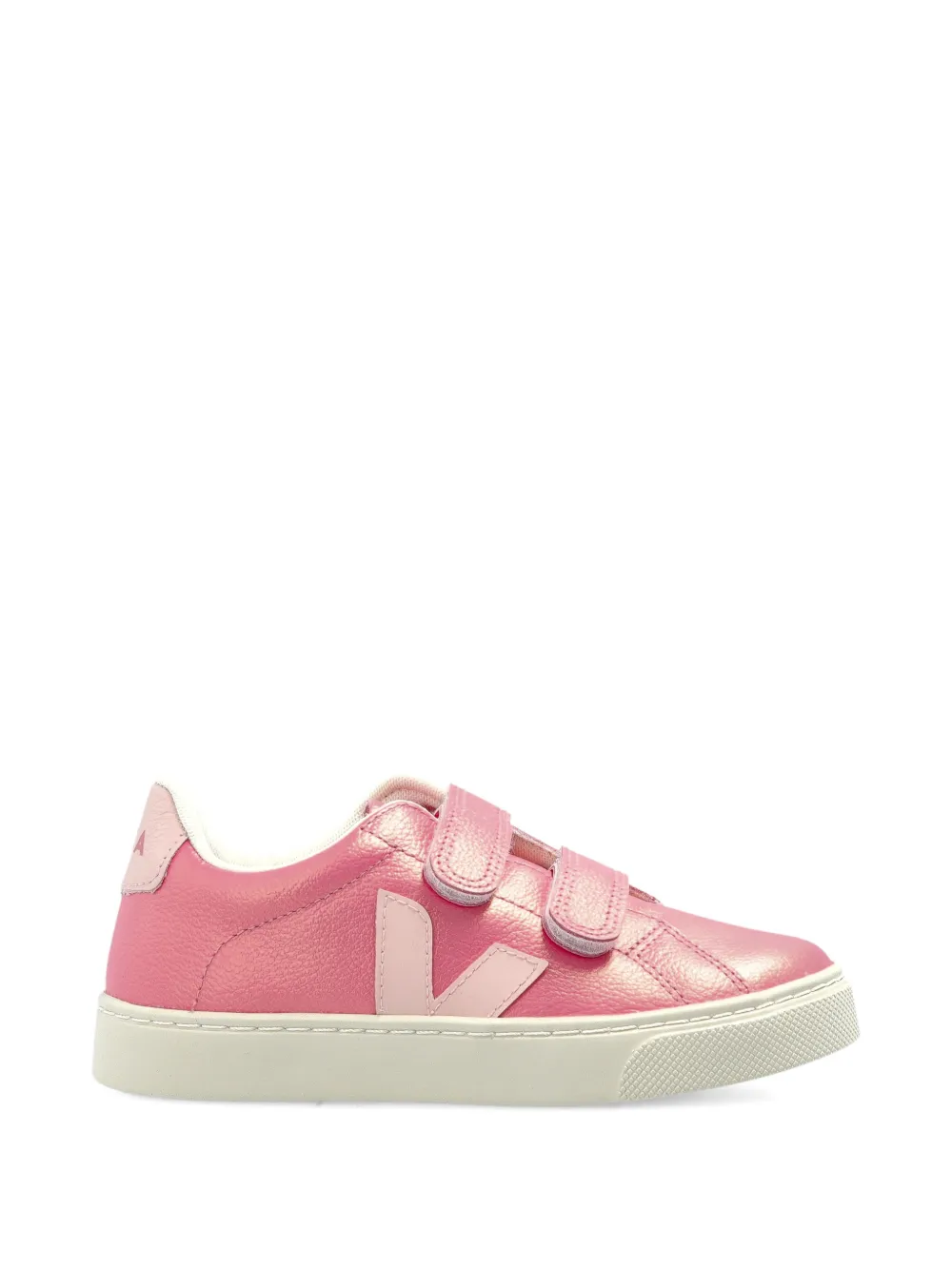 VEJA Kids touch-strap sneakers Roze