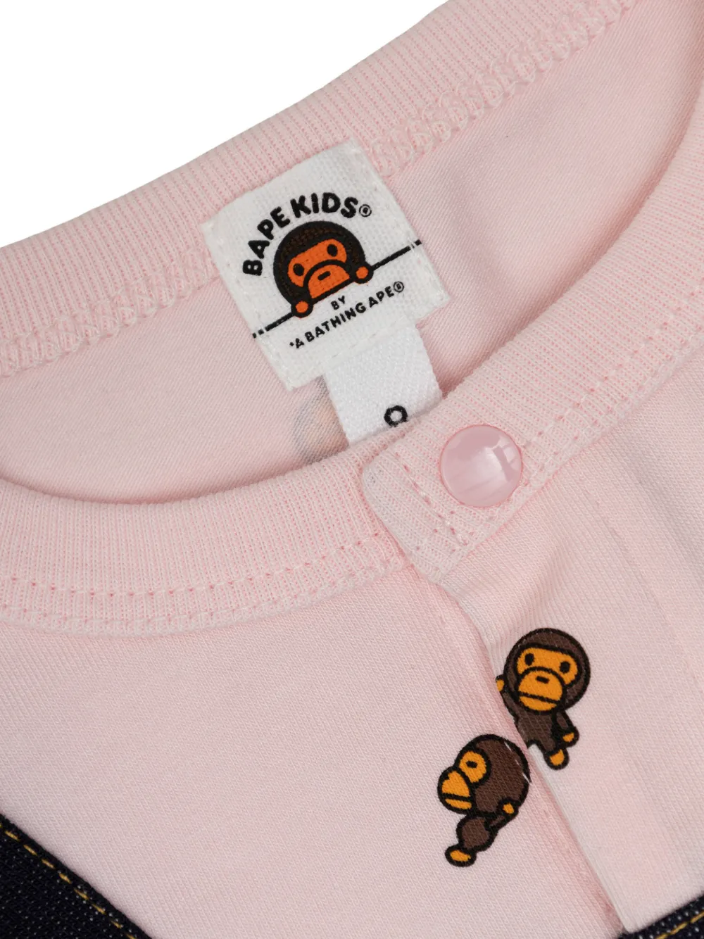  A Bathing Ape® Print Babygrow Set - Blue 