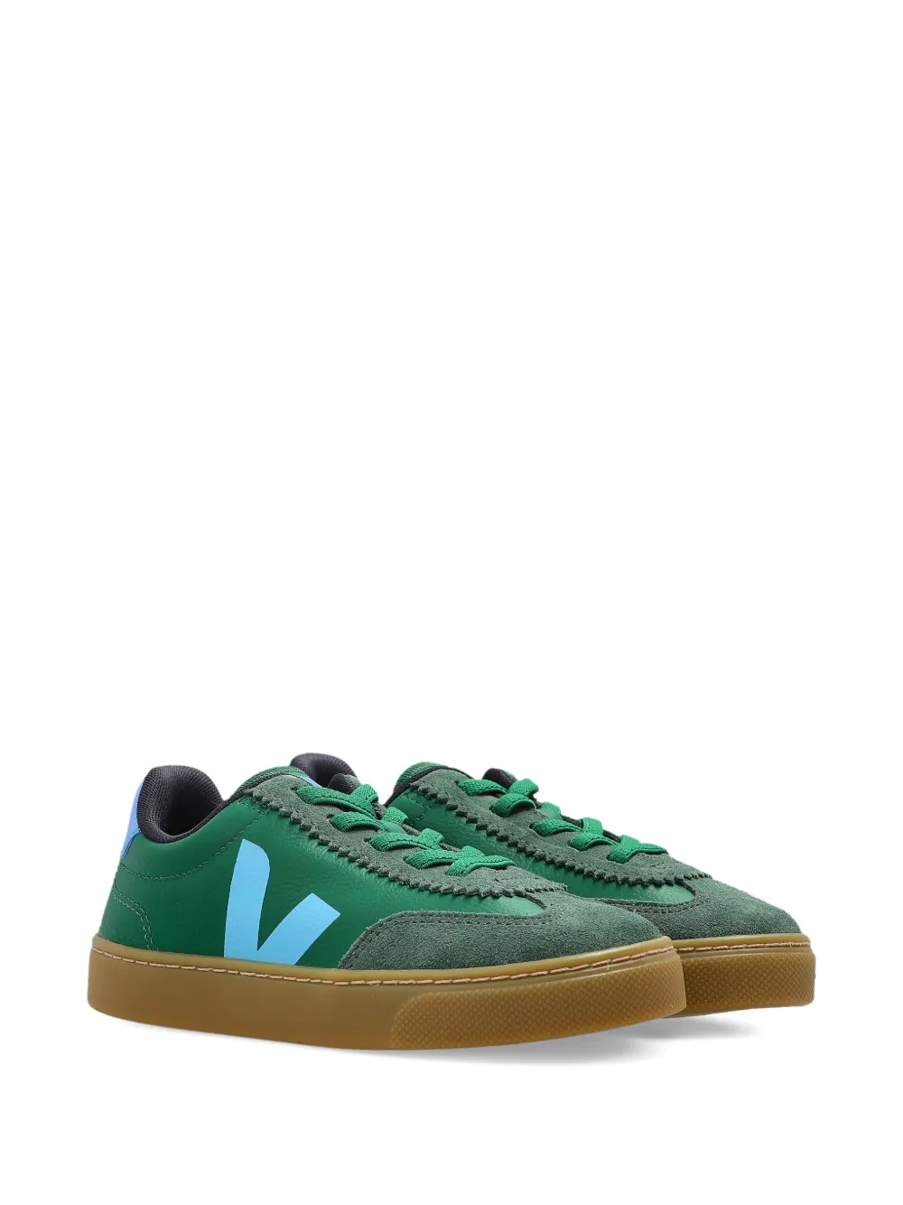 VEJA Kids lace-up sneakers - Verde