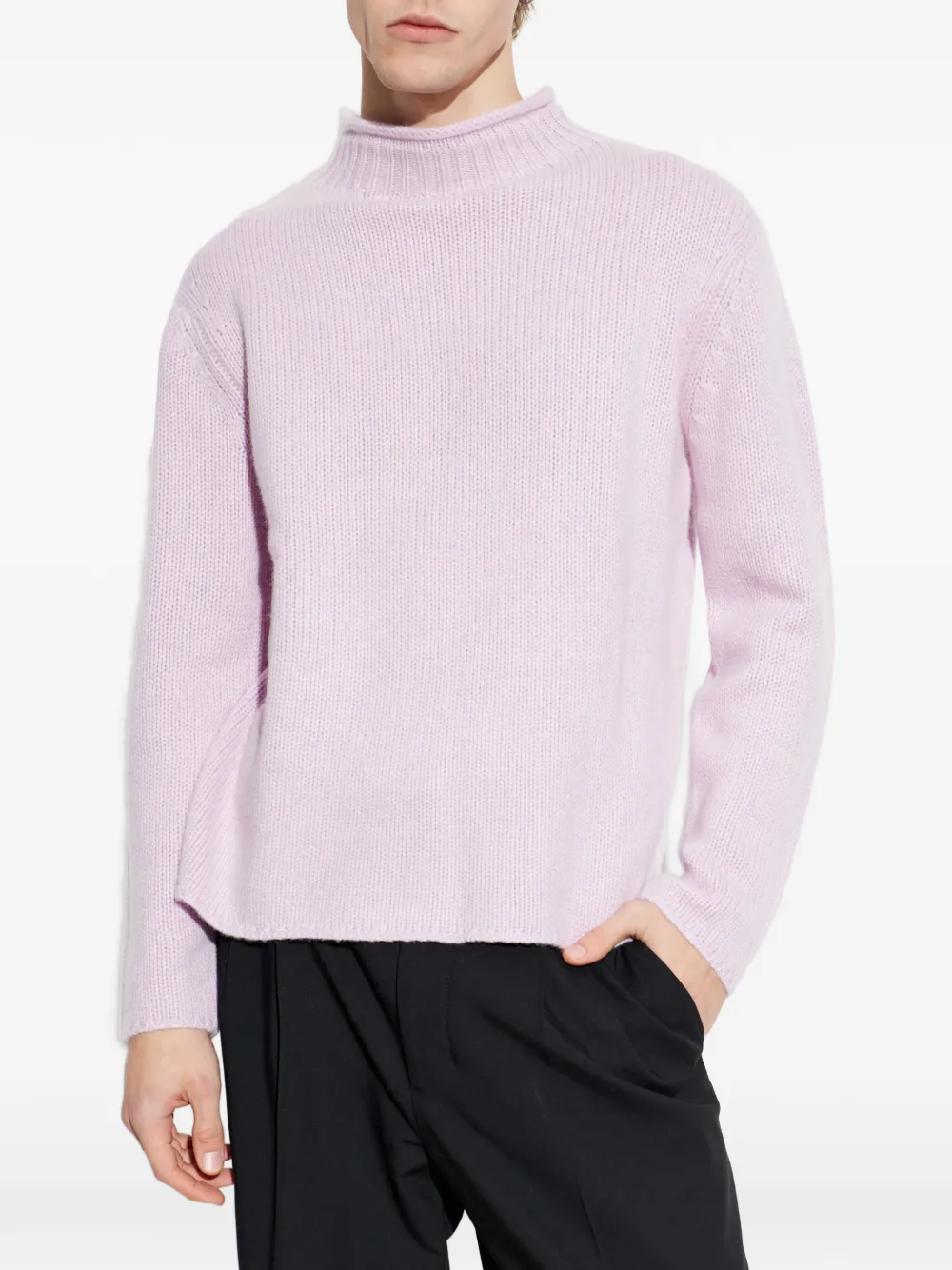  Lisa Yang Sylvan High-neck Sweater - Pink 