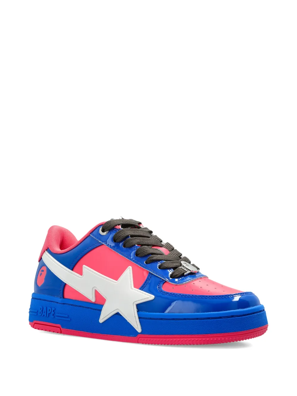 A BATHING APE star-logo sneakers Roze