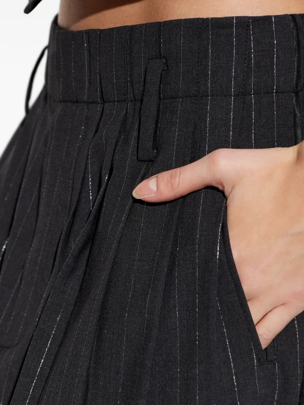 Kenzo Gestreepte pantalon Zwart