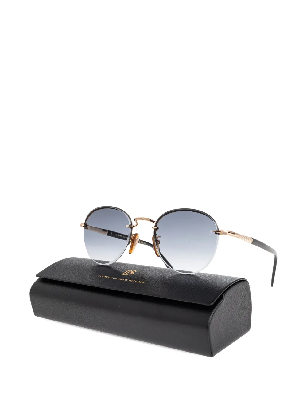  David Beckham Eyewear Round-frame Sunglasses - Grey 