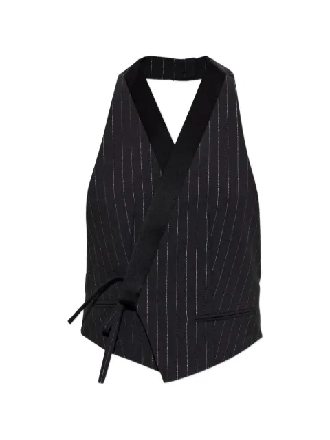 Kenzo lurex pinstripe waistcoat