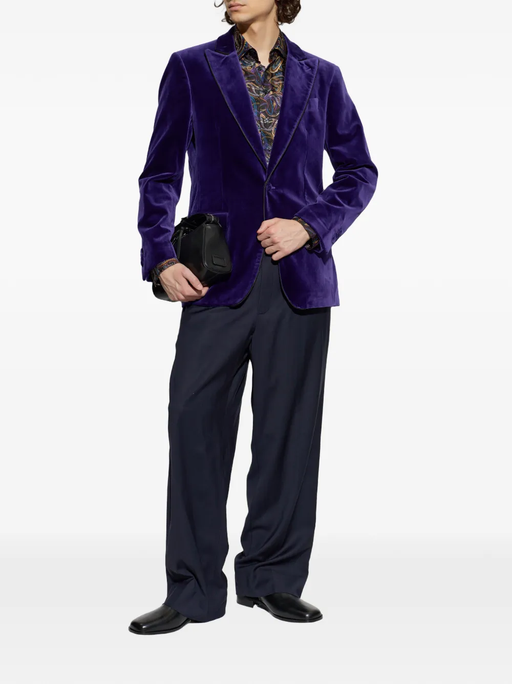 Studio Nicholson square-toe mules Zwart