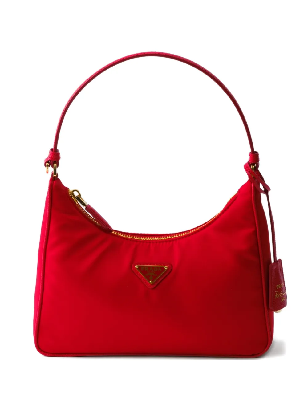 Prada Prada Re-Edition 2005 Re-Nylon and Saffiano mini bag - Rosso