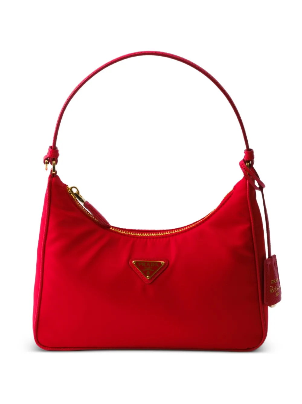 Prada Prada Re-Edition 2005 Re-Nylon and Saffiano mini bag - Rosso