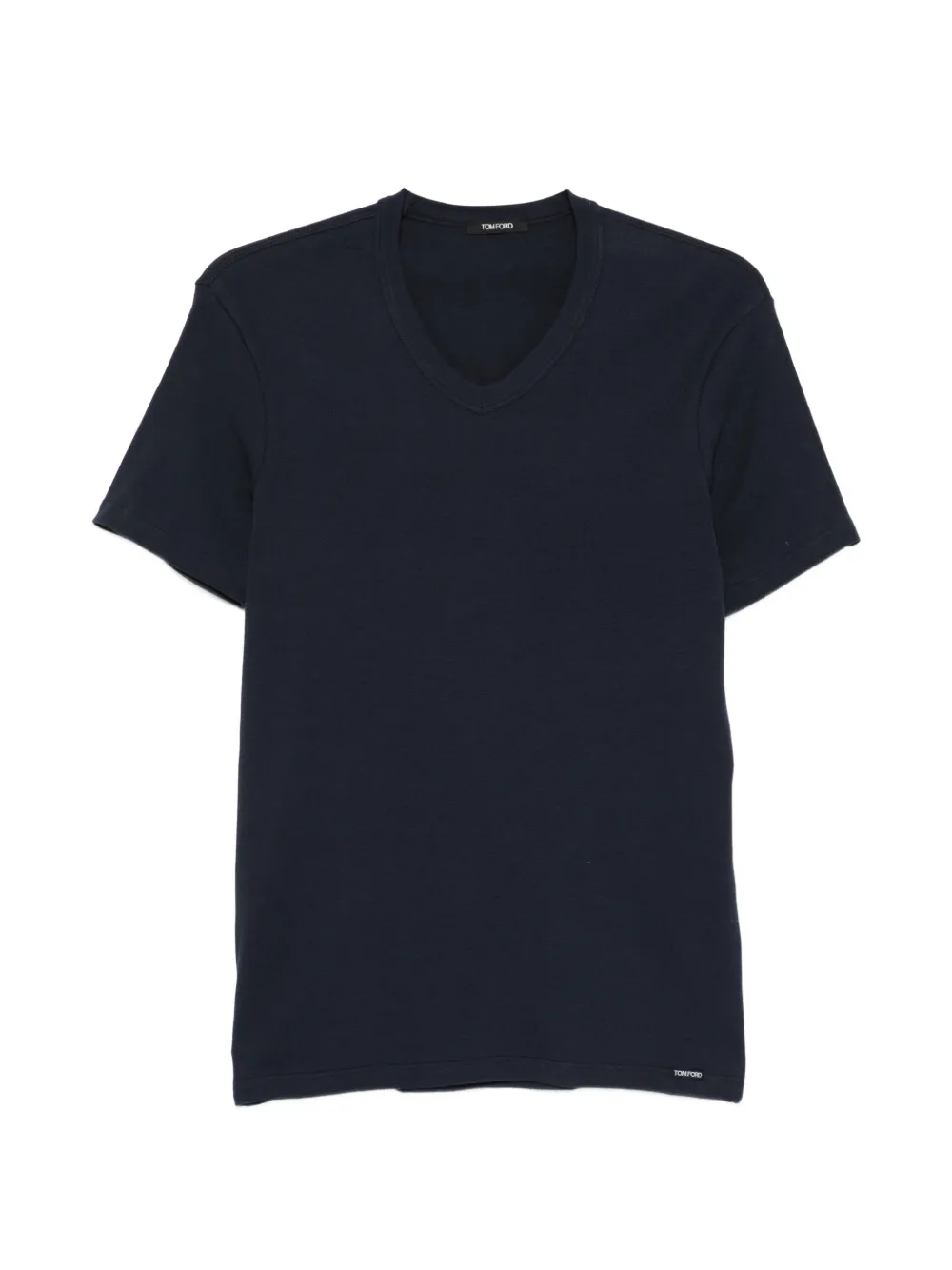 TOM FORD V-neck T-shirt - Blau