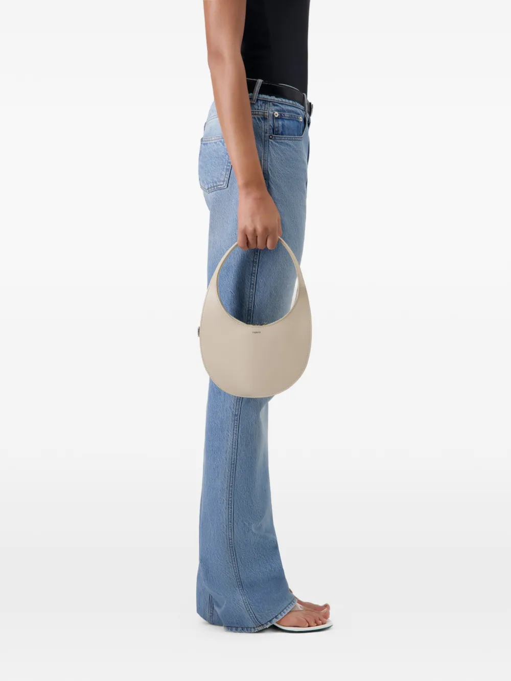  Coperni Arched Handle Swipe Shoulder Bag - Neutrals 