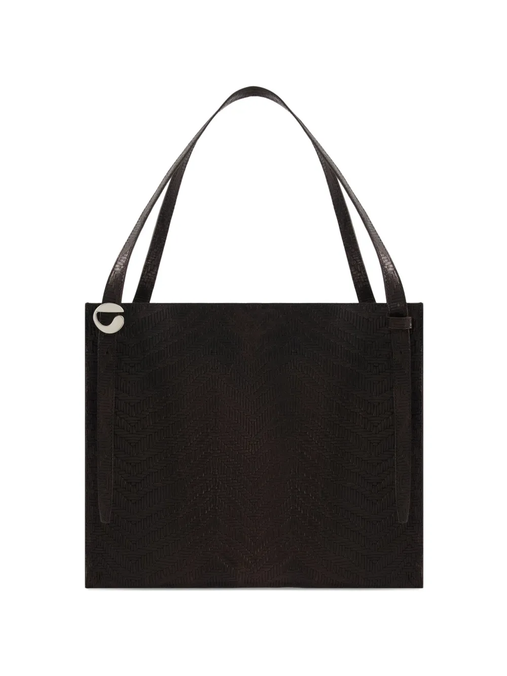  Coperni Belt Tote Bag - Brown 