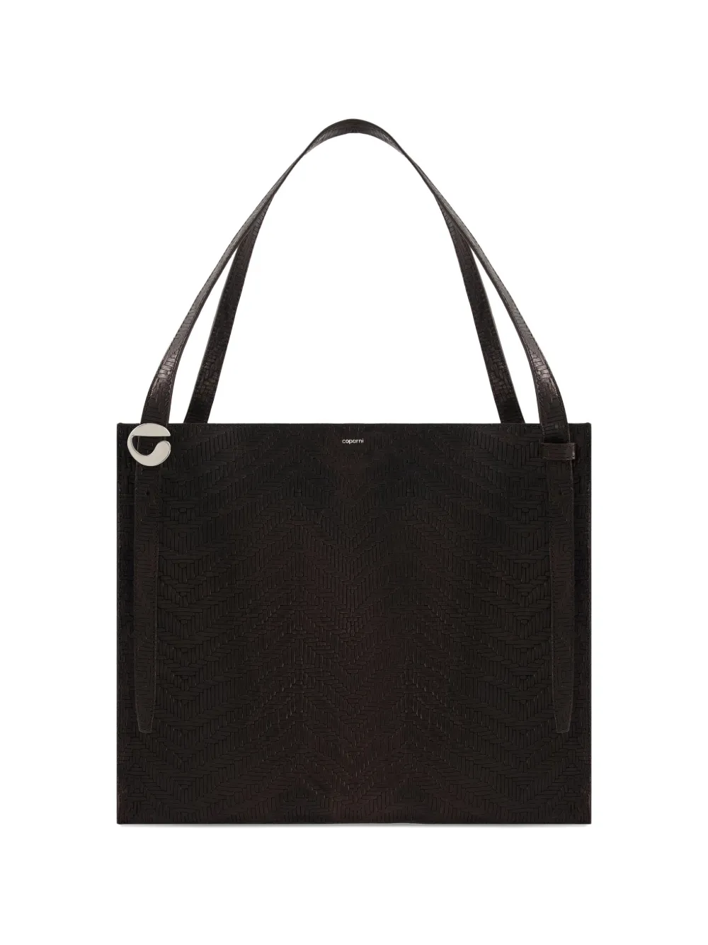 Coperni belt tote bag - Marrone