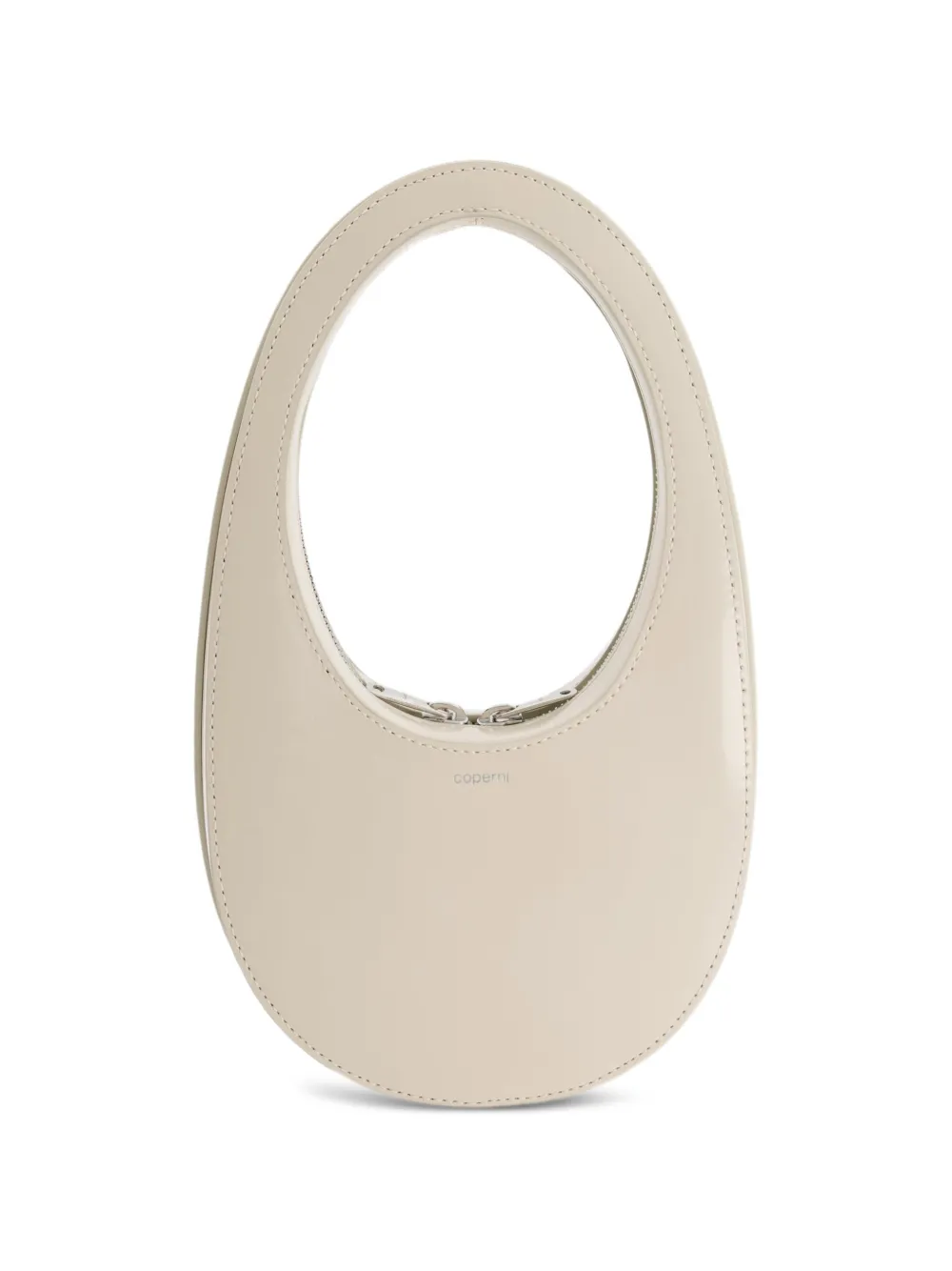 Coperni polished swipe mini bag - Toni neutri