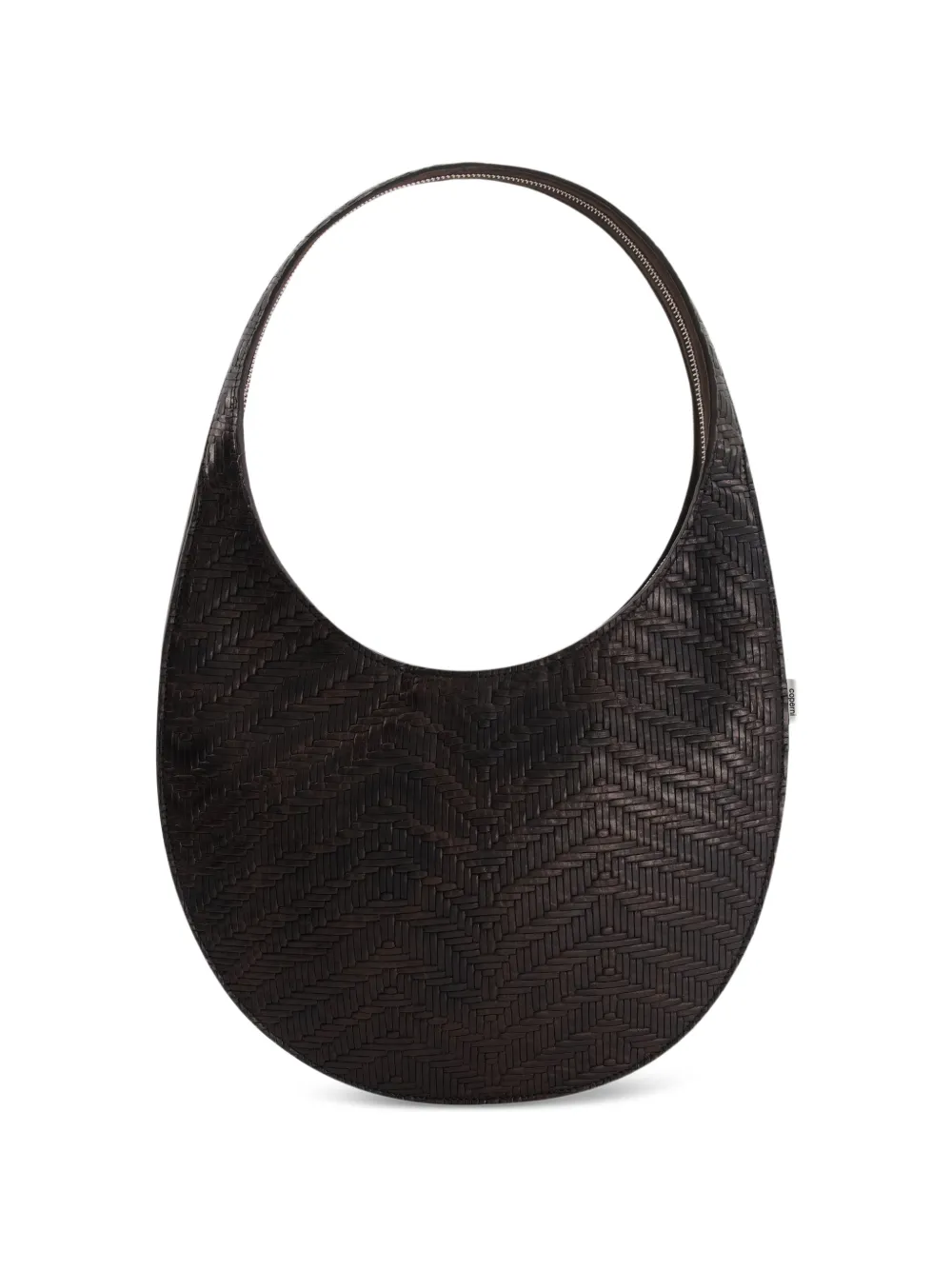  Coperni Bolso De Hombro Mediano Con Cremallera - Negro 
