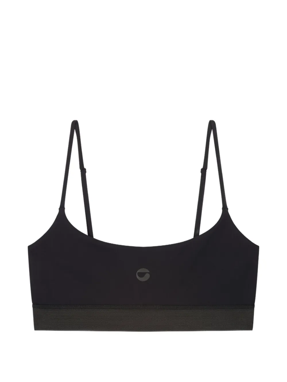 Coperni slim-strap cycling bra - Nero