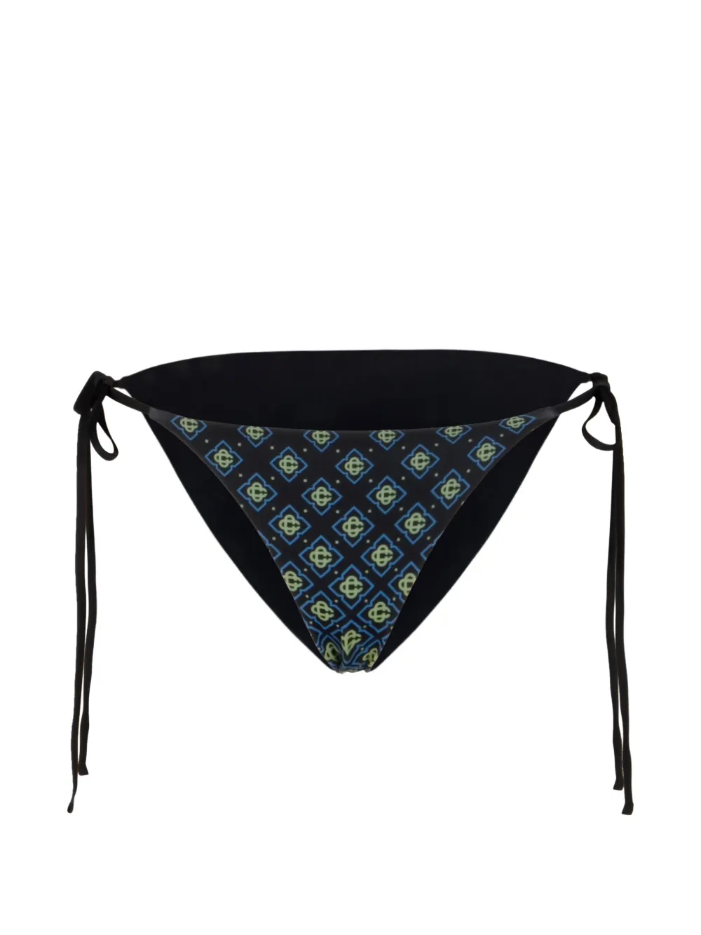 Casablanca Bikinihöschen mit Monogramm - Schwarz