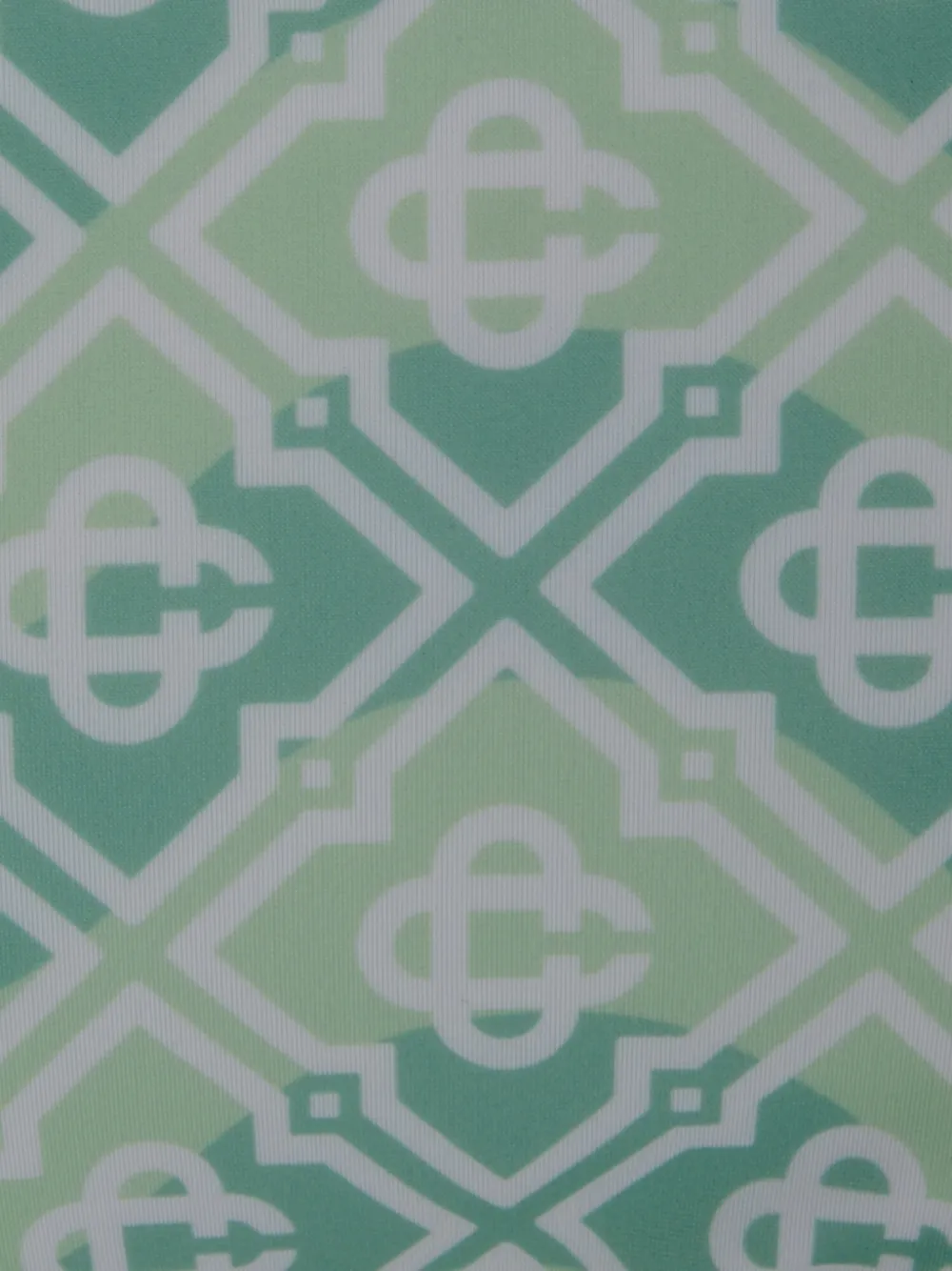  Casablanca Monogram Tie Side Bottoms - Green 