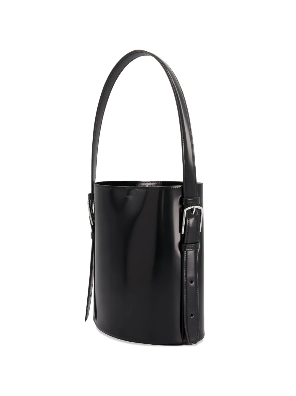 Coperni cylindrical ergonomic bucket bag - Nero