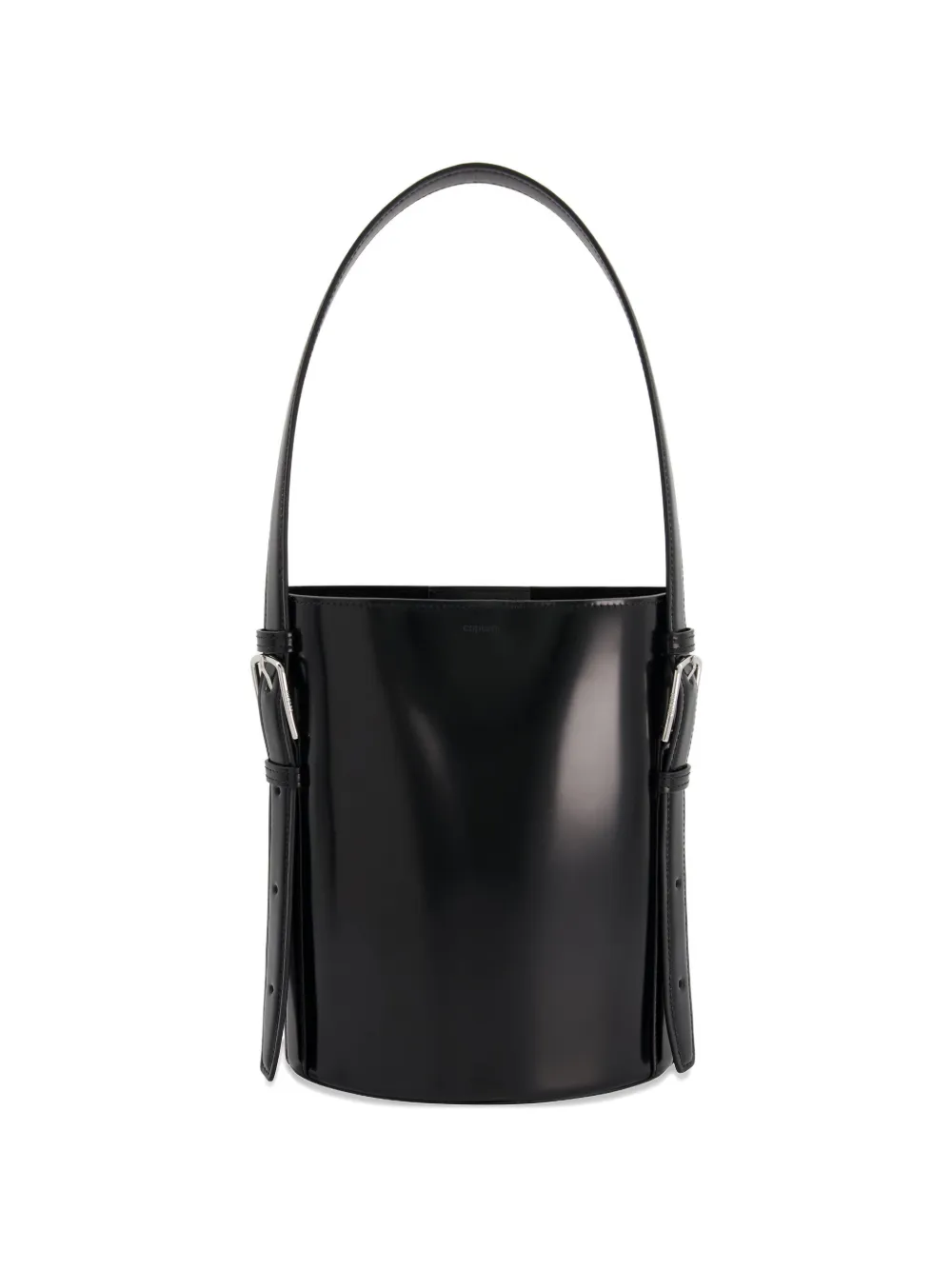 Coperni cylindrical ergonomic bucket bag - Nero