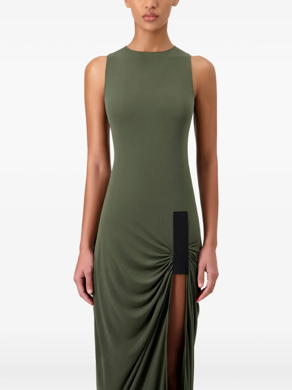 Coperni Maxi-jurk met toelopende pijpen Groen