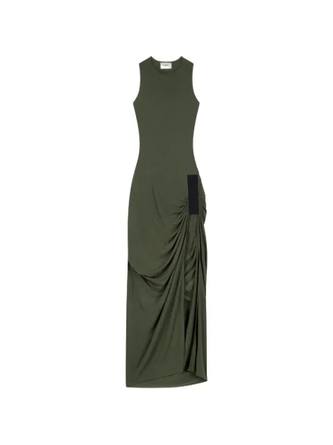 Coperni taped suspended maxi dress