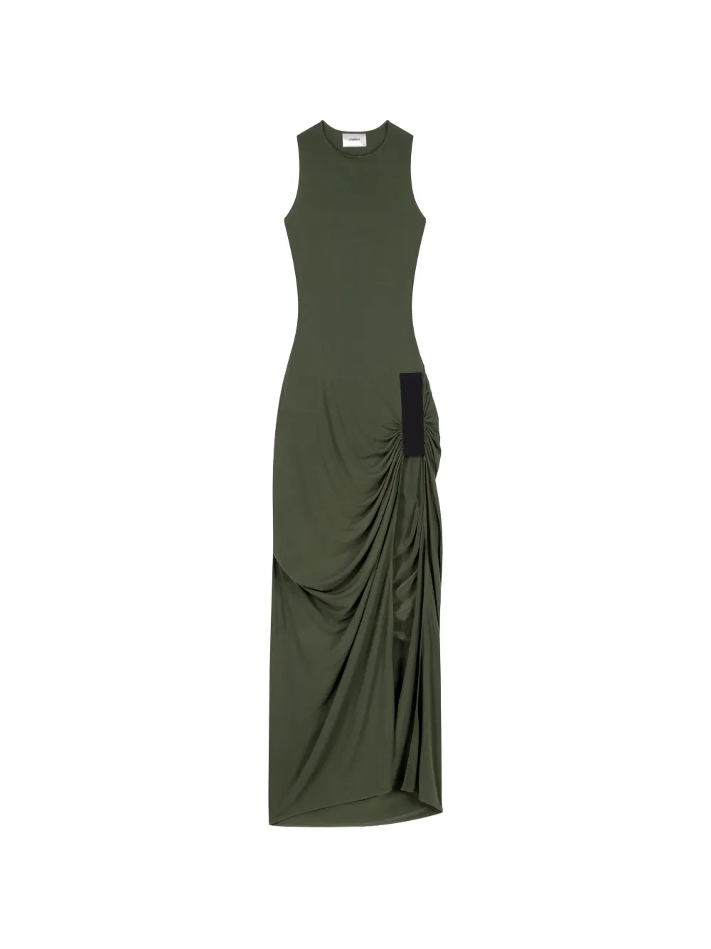 Coperni Maxi-jurk met toelopende pijpen Groen