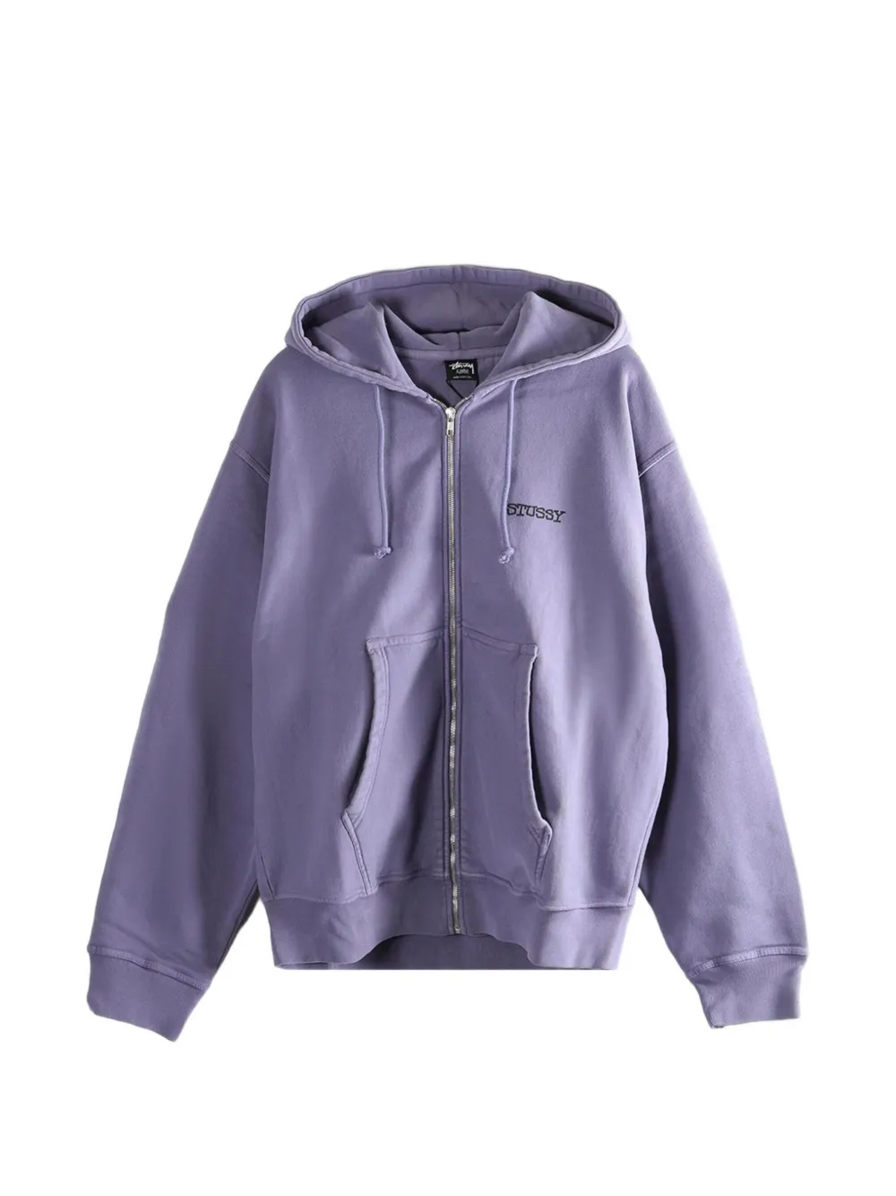 Stüssy zip hooded hoodie - Viola