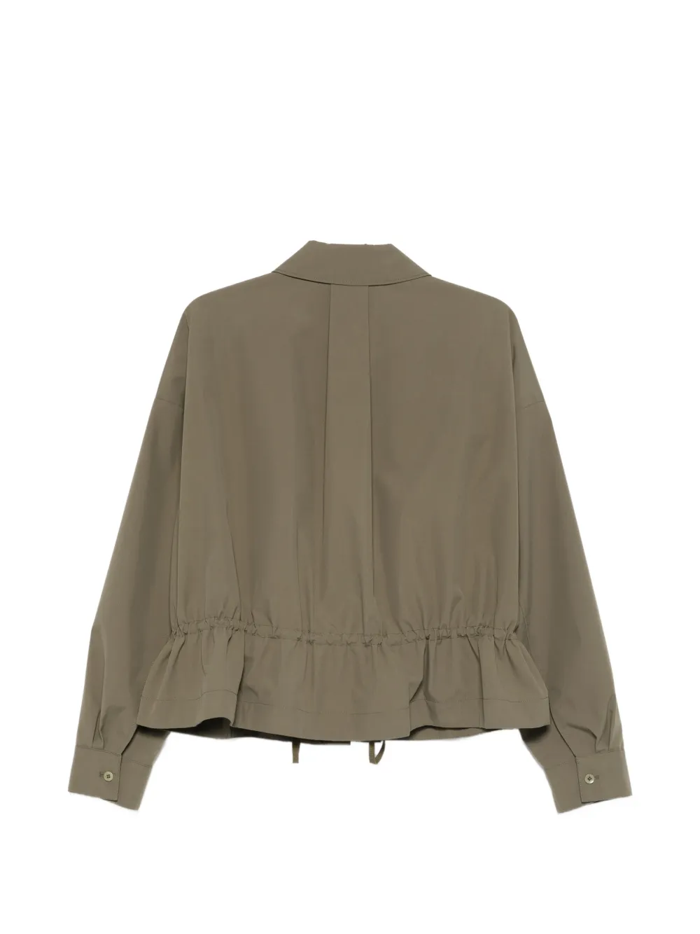  Tibi Box-pleat Jacket - Green 