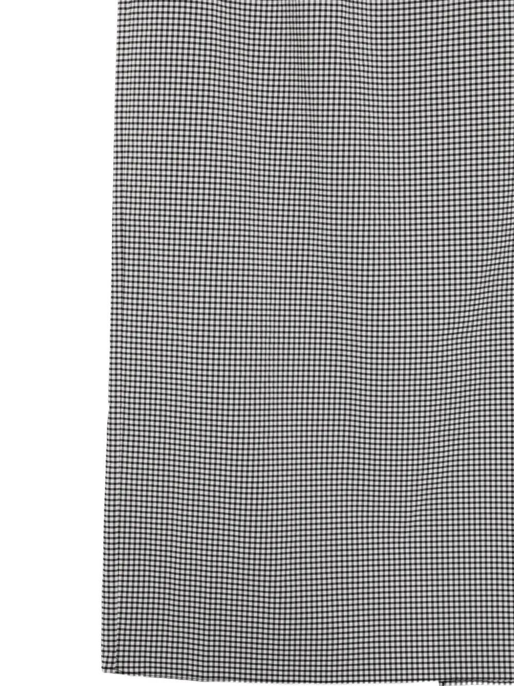  Tibi Gingham Skirt - White 