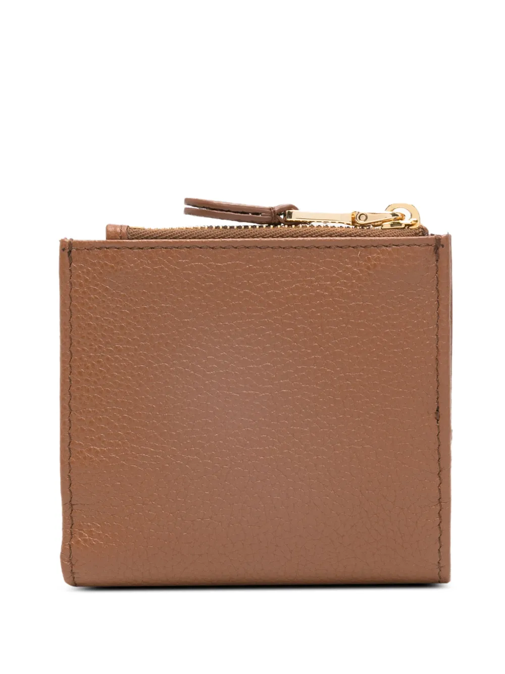  Miu Miu Logo-detail Wallet - Brown 