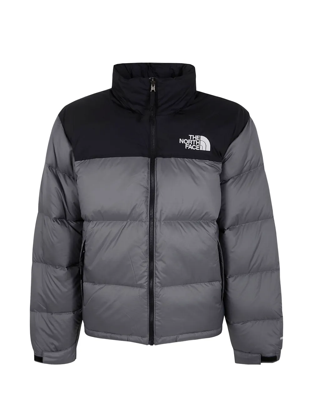 The North Face 1996 Nuptse panelled puffer jacket - Grigio