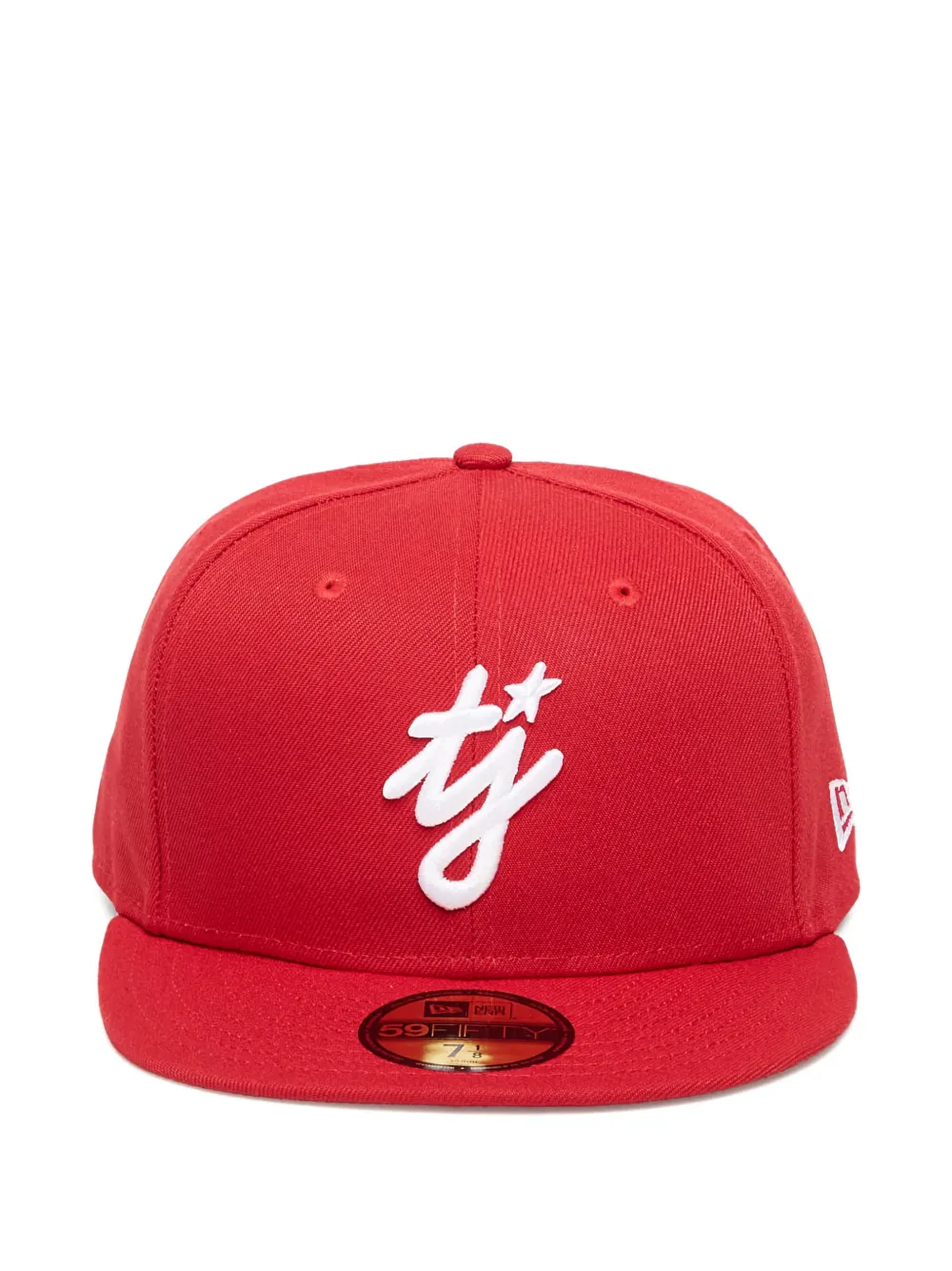 TWOJEYS logo-embroidered star-print hat - Rosso