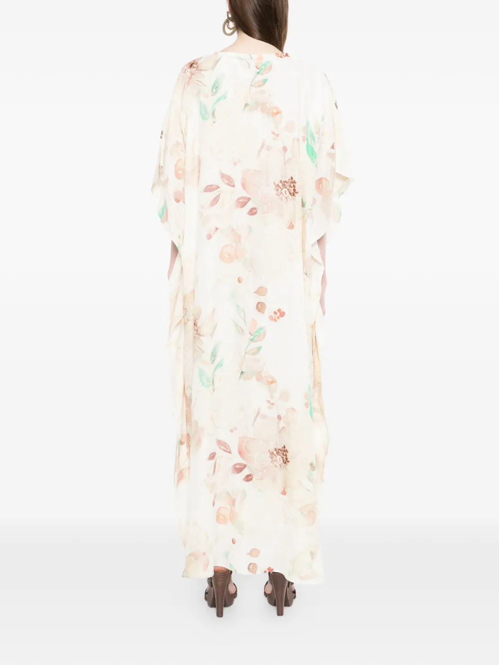 Bambah Maya maxi-jurk Beige